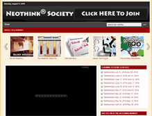 Tablet Screenshot of neothinkmembers.com